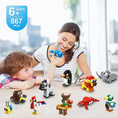 HOGOKIDS instruction booklet included with each pack to guide building projects