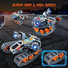 HOGOKIDS anti-skid track design provides strong grip on all surfaces.