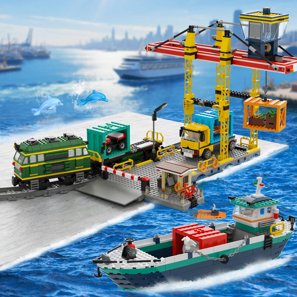 HOGOKIDS Boat 15-inch scale adds realism to harbor scenes