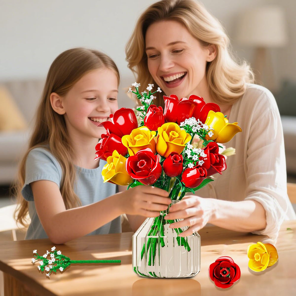 HOGOKIDS maintenance-free flowers suitable for desks or shelves.