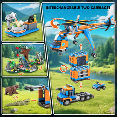 HOGOKIDS City Jungle Adventurer ATV adds fast rescue action