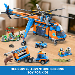 HOGOKIDS City Jungle Adventurer brown bear in dynamic play