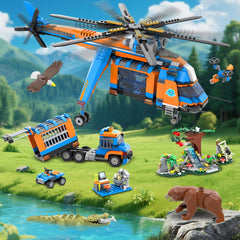 HOGOKIDS City Jungle Adventurer jungle cave with rotating parts