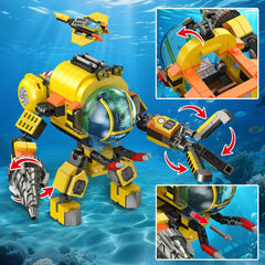 HOGOKIDS exclusive sharks figures introduce dramatic underwater characters.