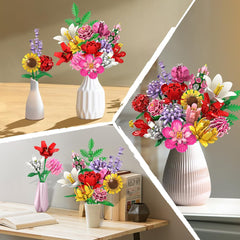 HOGOKIDS Flower Bouquet Red Rose—romantic focal point for gifting and decorative displays.