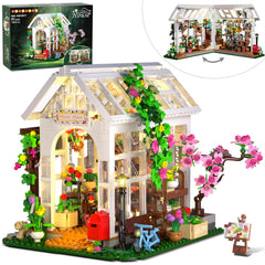 HOGOKIDS Flower House with LED light enhances your shelf display