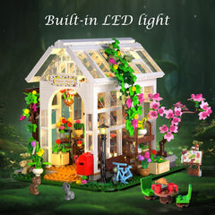 HOGOKIDS Flower House easel and decorations spark creativity