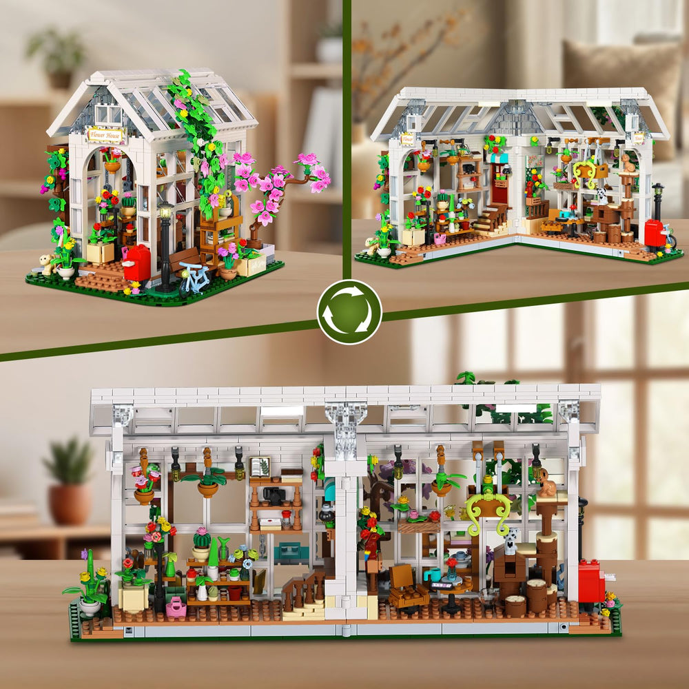 HOGOKIDS Flower House showcases two greenhouse styles for flexible setup