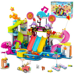 HOGOKIDS Friends water park pool area sparks imaginative pretend play
