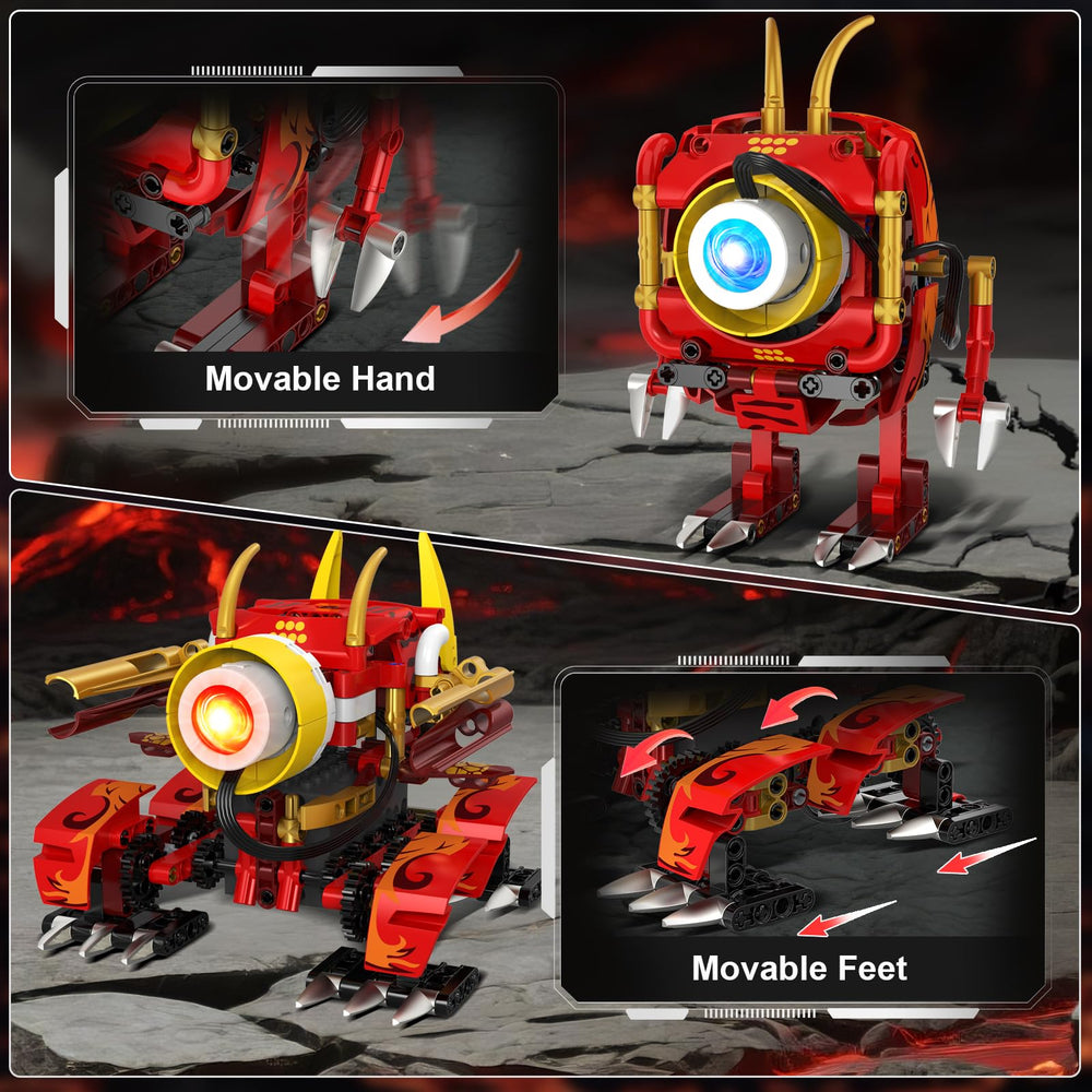 HOGOKIDS gyroscope mode for motion-responsive play with the dragon robot.