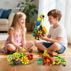 HOGOKIDS interactive frog posing for creative storytelling and display