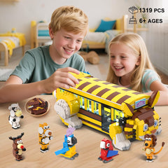 HOGOKIDS opening doors and stop signs boost interactive play