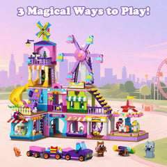 HOGOKIDS park building set instruction bags simplify assembly.