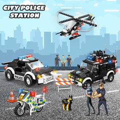 HOGOKIDS police motorbike adds fast-paced chase opportunities for storytelling.