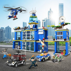 HOGOKIDS police vehicle set including cruiser and bandit car for chase scenes.