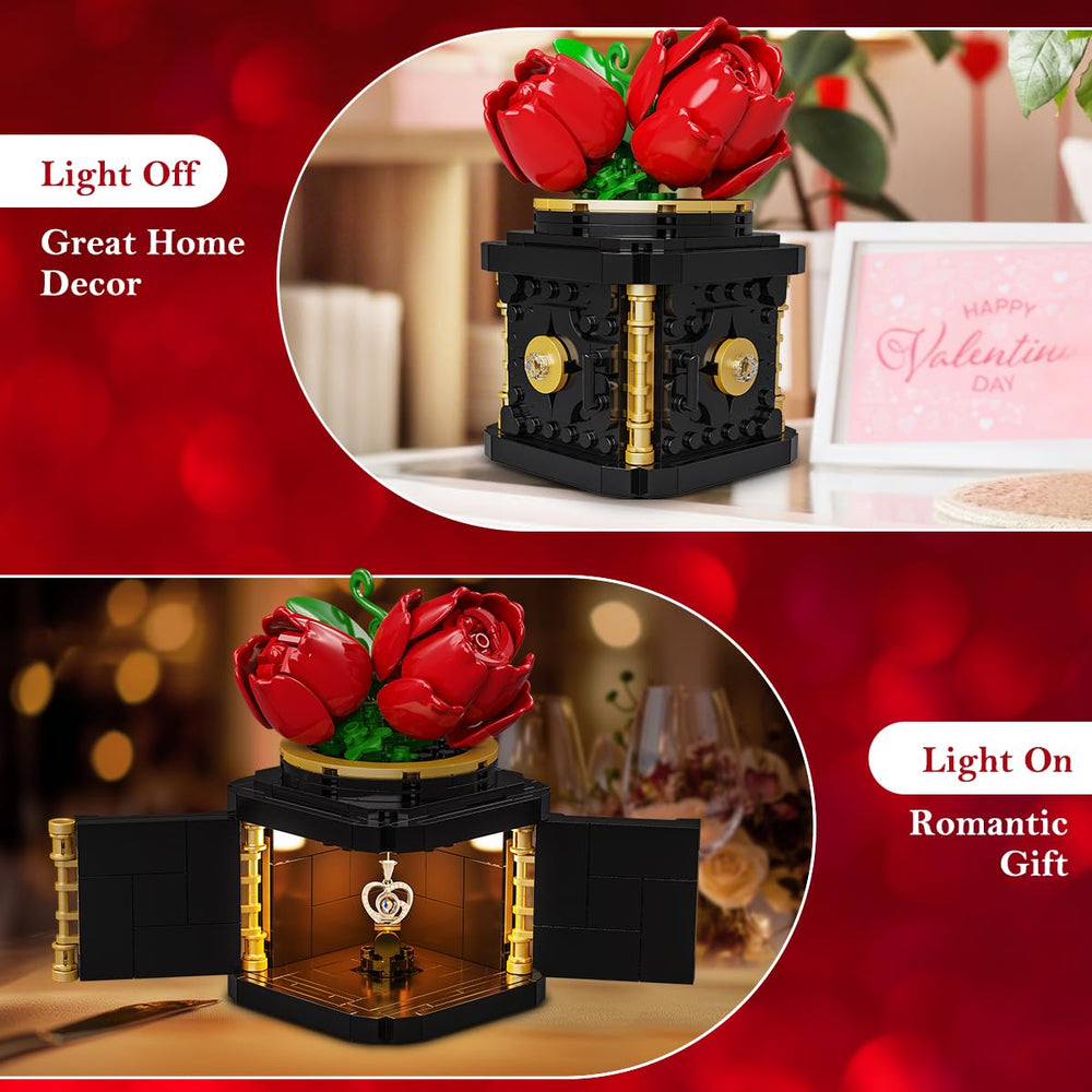 HOGOKIDS preserved flowers decor long-lasting without maintenance