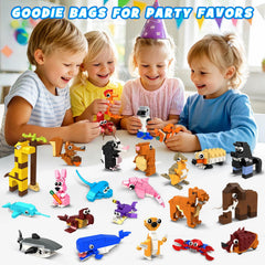 HOGOKIDS rabbit figure building block inviting collaborative play and classroom rewards.
