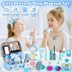 Hohosunlar makeup brushes and accessories arranged for easy dress-up sessions.