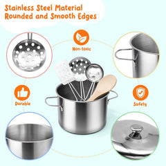 Hohosunlar durable stainless steel cookware withstands years of play