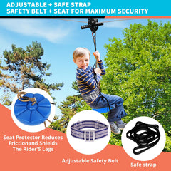 HOKINETY backyard zipline assembly guide for confident setup