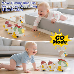 HOLA baby musical duck in STOP mode for learning