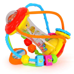 HOLA shaker ball spin offers engaging sounds for auditory exploration.