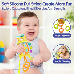 HOLA Montessori beads and bubbles for fine motor and sound play