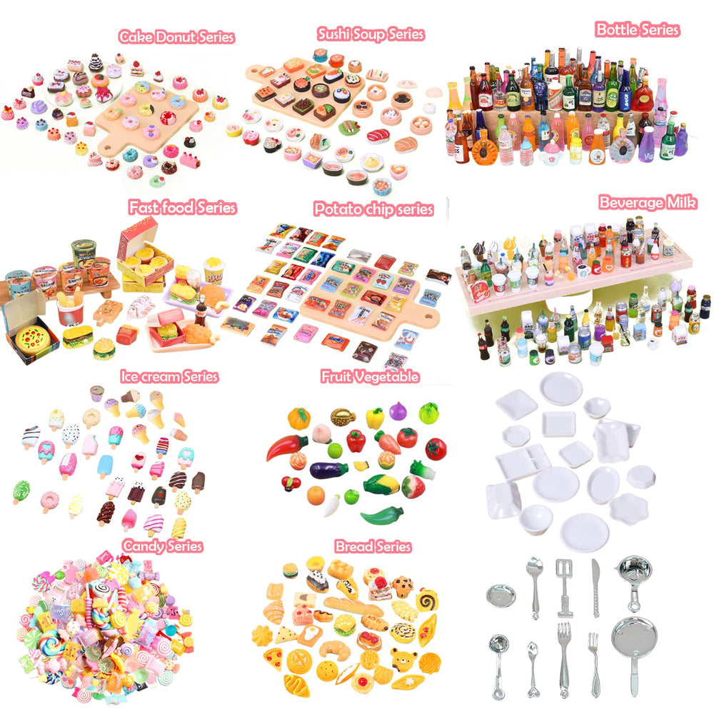 HOLABONITA 1:12 scale dollhouse scene props support DIY crafts and displays.