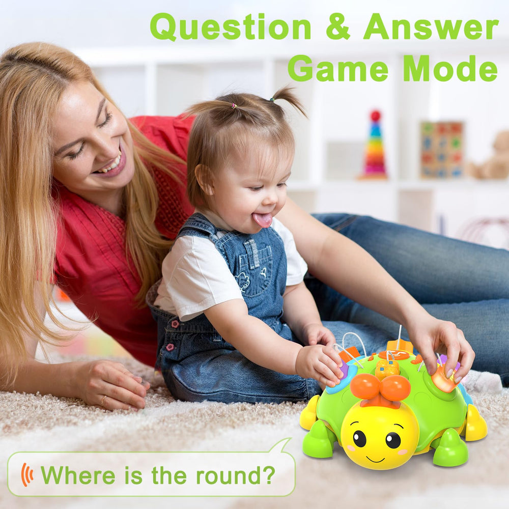 Holaxander bilingual mode button supports early language exposure in English and Spanish.
