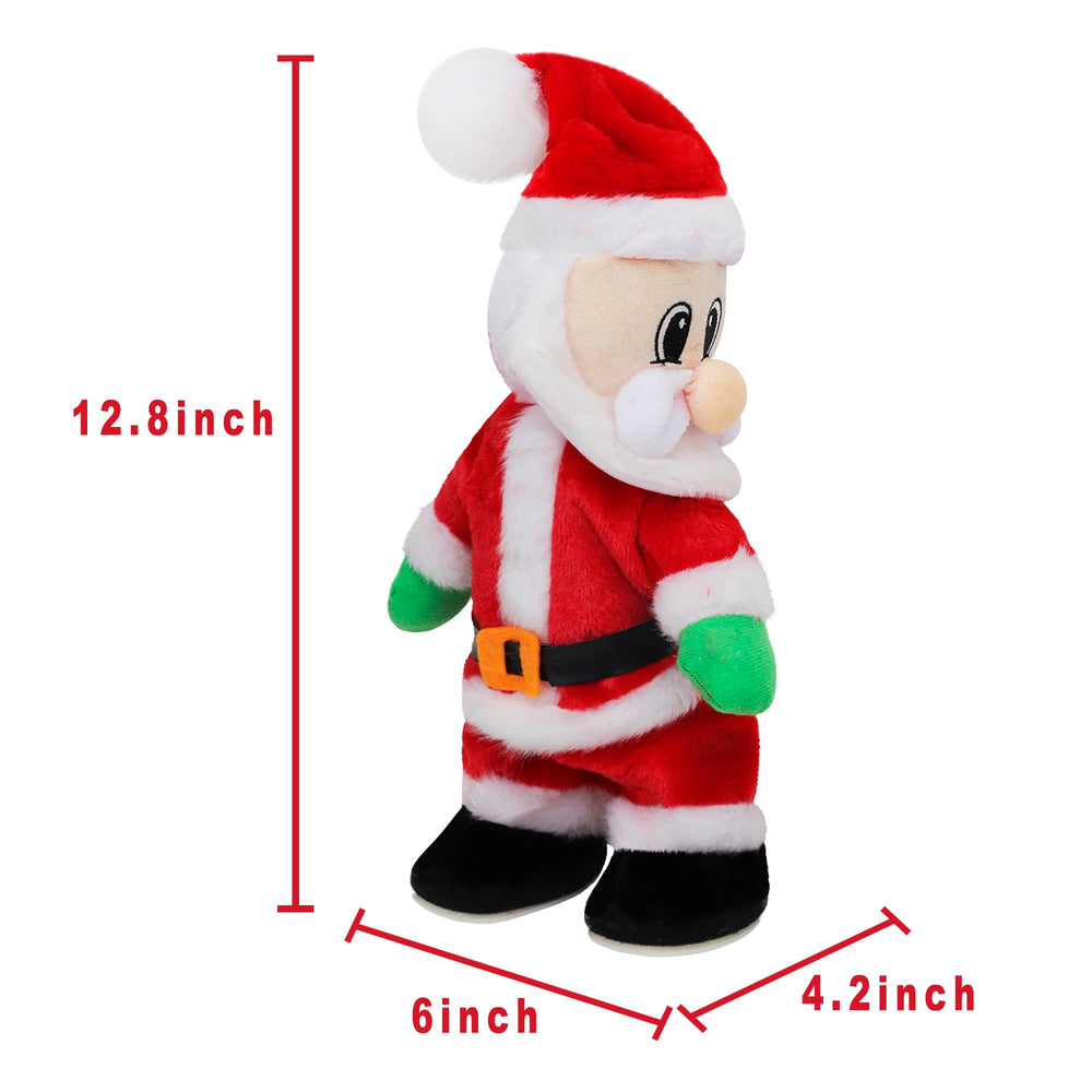 Holiberty office Christmas Santa decoration brings whimsy to reception areas.