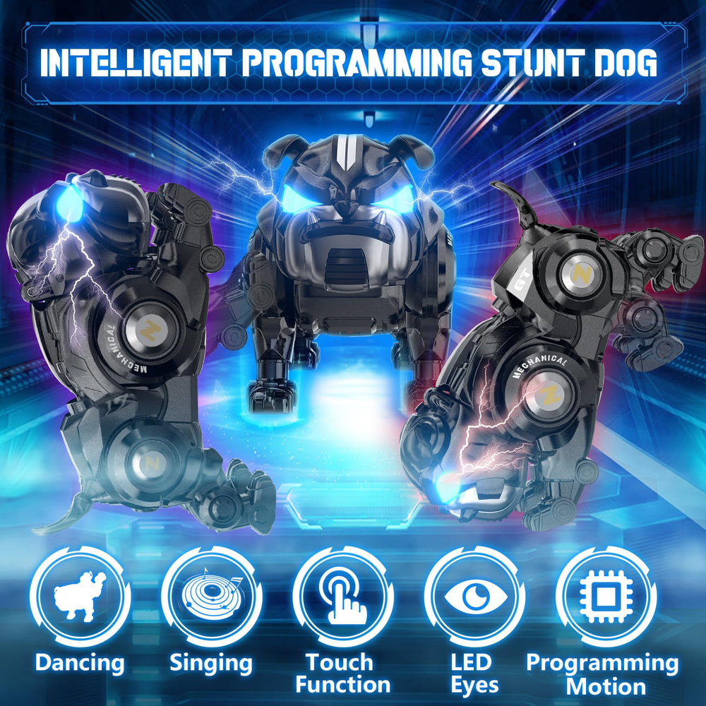 HOLIBIBE ABS material robot dog offers durability and safe play for energetic kids