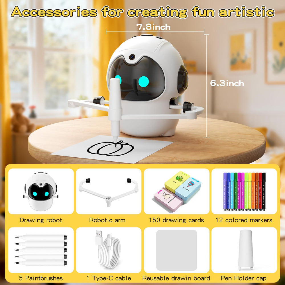 HOLIBIBE drawing robot gift pack ideal educational gift for curious kids.