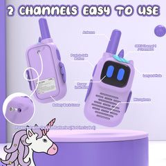 Holiky walkie talkie with ergonomic grip for small hands