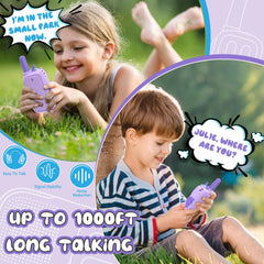 Holiky walkie talkie with lanyard hole for easy carrying