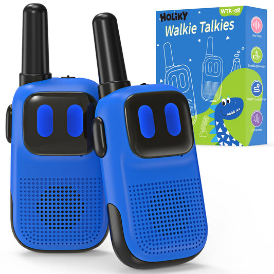 Holiky walkie talkies front view for kids, ideal for outdoor play