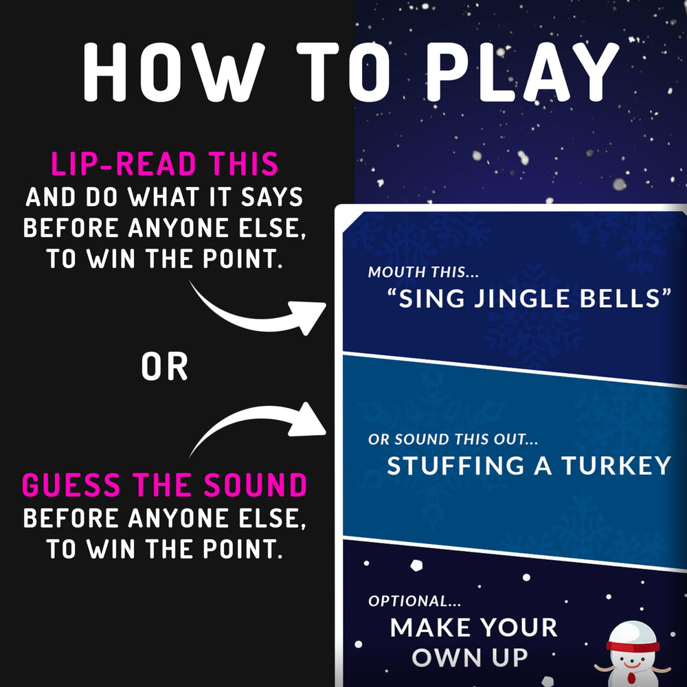Hollew Guess What in-hand playset—portable, ideal for Secret Santa or Christmas Eve fun.