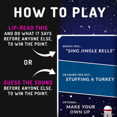 Hollew Guess What in-hand playset—portable, ideal for Secret Santa or Christmas Eve fun.