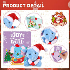 Hollowfly soft plush animals for cozy holiday décor and gifts.