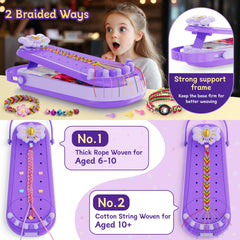 Hollyhi bracelet loom safety edges emphasize kid-friendly design and comfort.