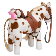HollyHOME Appaloosa pink hairpin included for cute hairstyles.