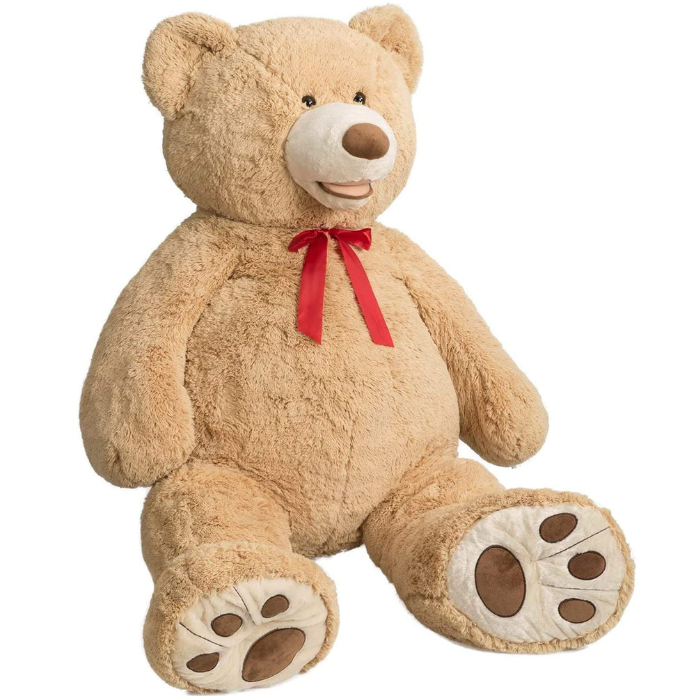 HollyHOME 60-inch bear filled with premium PP cotton for plush comfort.