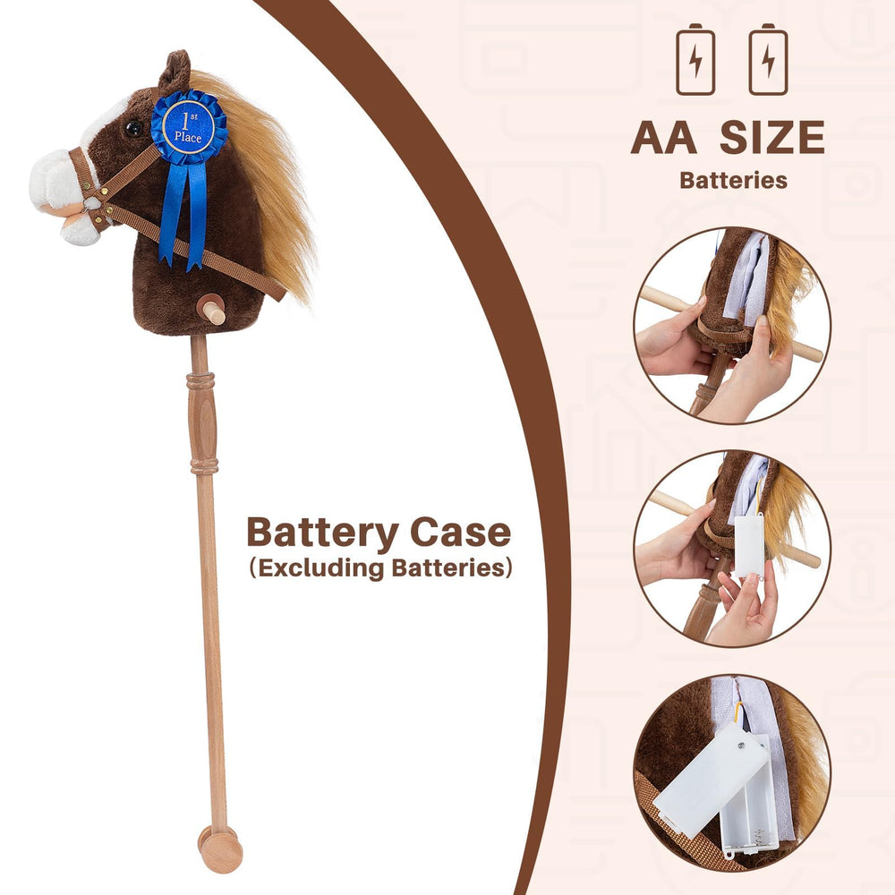 HollyHOME battery compartment — requires AA batteries for interactive features