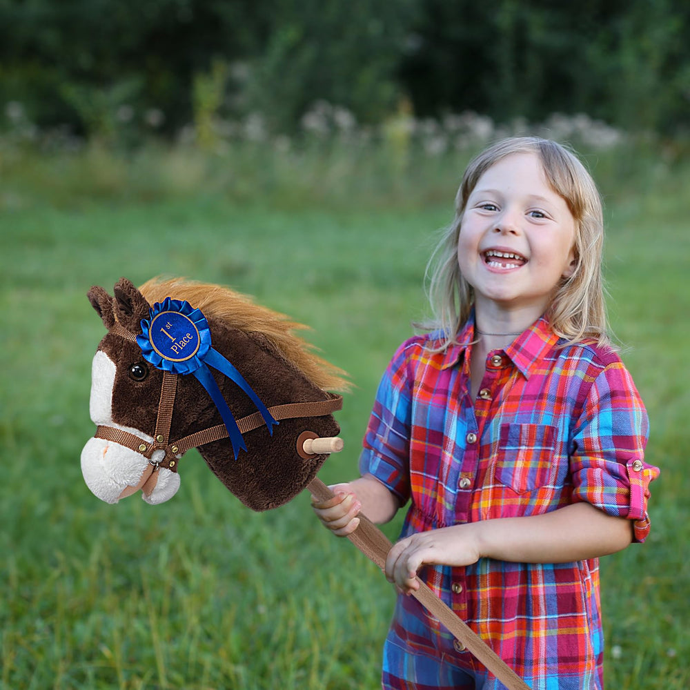 HollyHOME stick horse wheels — smooth rolling motion supports imaginative gallops