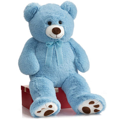 HollyHOME teddy bear room decor idea adds soft, welcoming vibes.