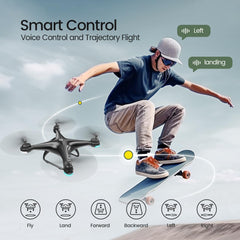 Holy Stone HS110D altitude hold maintains stable height for confident beginner flights.