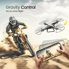 Holy Stone HS110D headless mode simplifies orientation when the drone is out of sight.