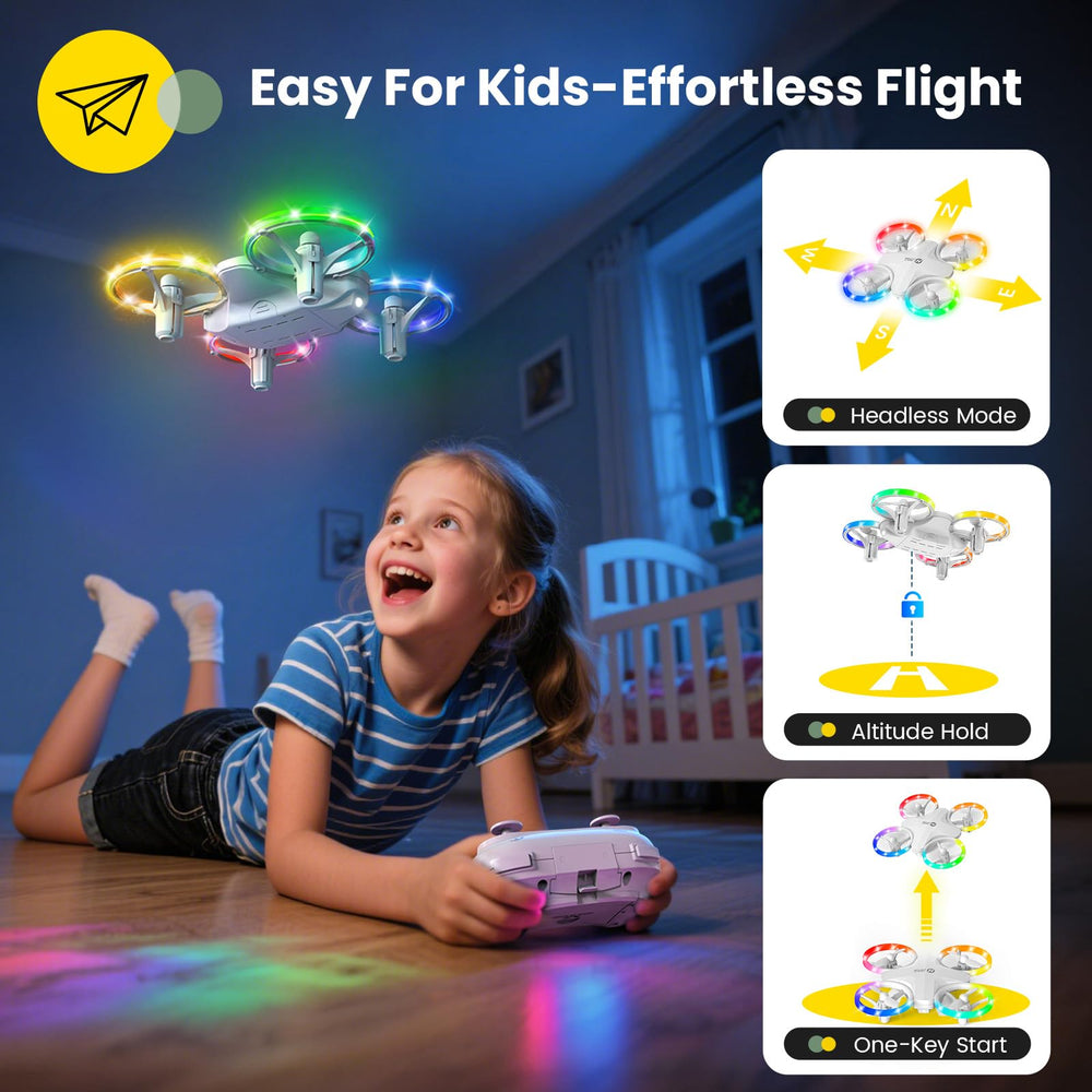 Holy Stone HS180 easy controls for kid-friendly learning