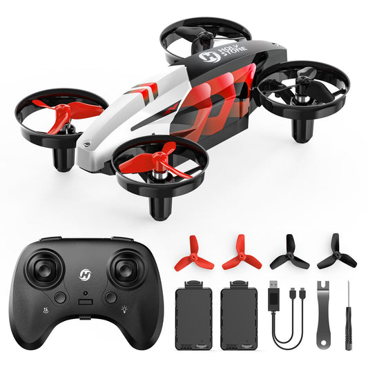 Holy Stone HS210T front view indoor drone for safe, precise indoor flight.