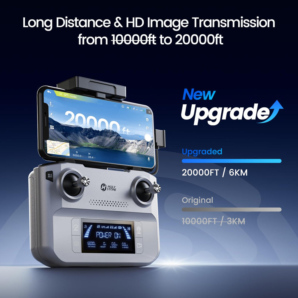Holy Stone HS360E lightweight at 249 g for easy portability