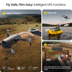 Holy Stone HS360S beginner mode assists new pilots.